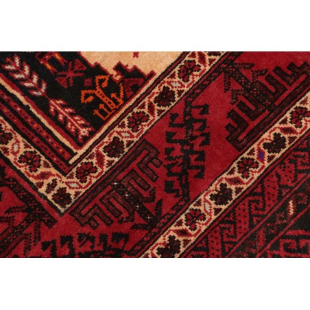 Tappeto Baluch Persia marrone arancione 103x190