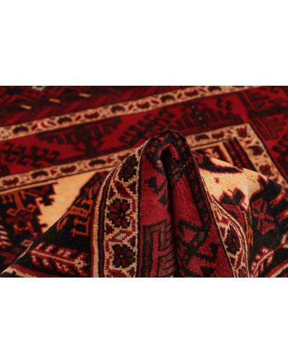 Tappeto Baluch Persia marrone arancione 103x190