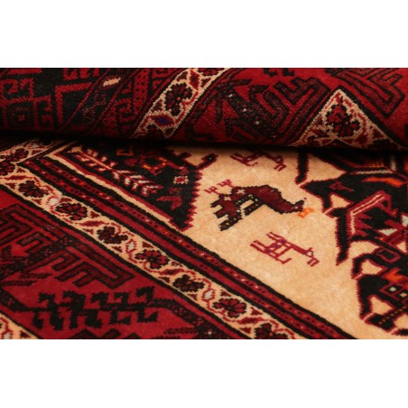 Tappeto Baluch Persia marrone arancione 103x190