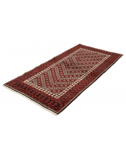 Tappeto Baluch Persia grigio marrone 98x188
