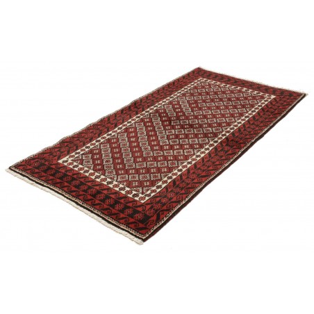 Tappeto Baluch Persia grigio marrone 98x188