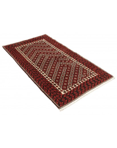Tappeto Baluch Persia grigio marrone 98x188