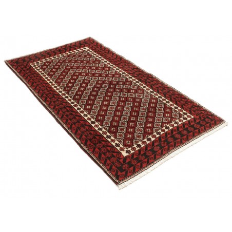 Tappeto Baluch Persia grigio marrone 98x188