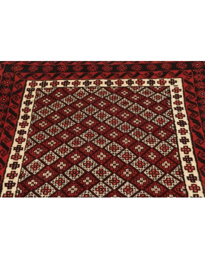 Tappeto Baluch Persia grigio marrone 98x188