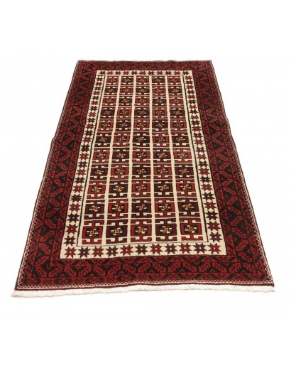 Tappeto Baluch Persia beige marrone 97x187