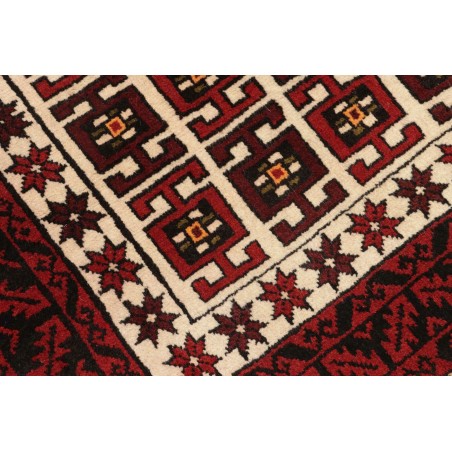 Tappeto Baluch Persia beige marrone 97x187