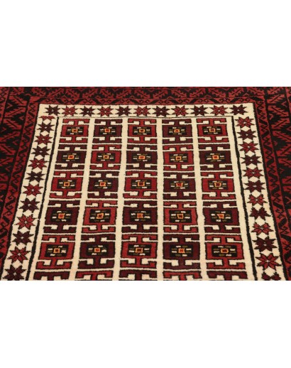 Tappeto Baluch Persia beige marrone 97x187