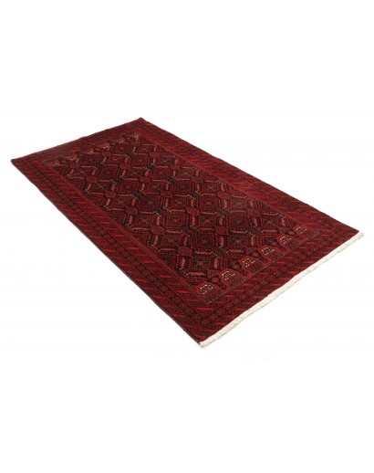 Tappeto Baluch Persia marrone rosso 107x200