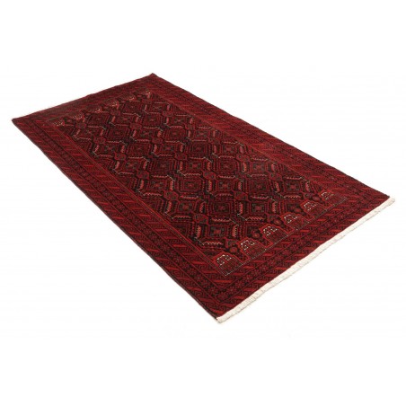 Tappeto Baluch Persia marrone rosso 107x200