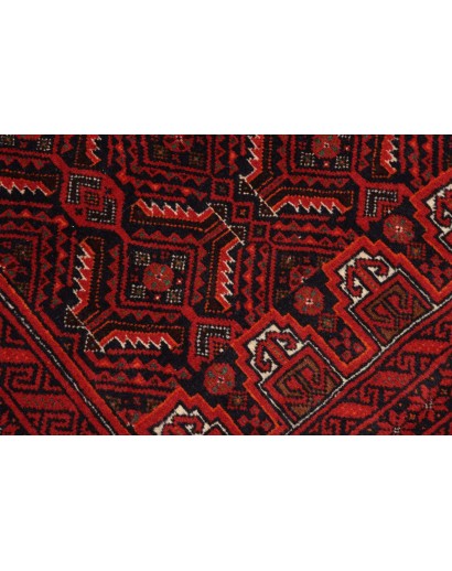 Tappeto Baluch Persia marrone rosso 107x200