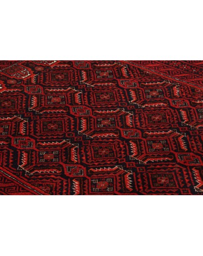 Tappeto Baluch Persia marrone rosso 107x200