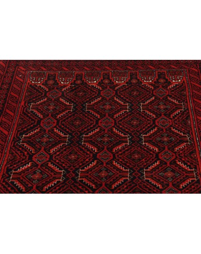 Tappeto Baluch Persia marrone rosso 107x200