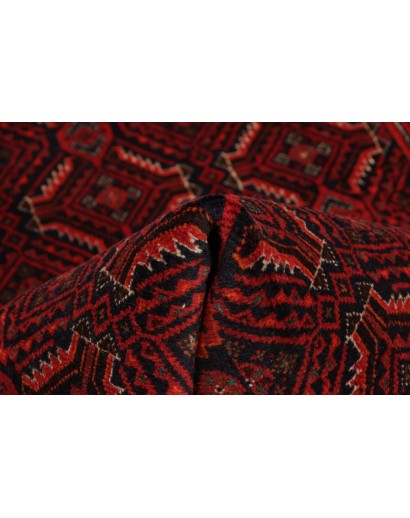 Tappeto Baluch Persia marrone rosso 107x200