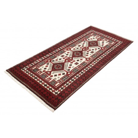 Tappeto Baluch Persia grigio beige 95x197