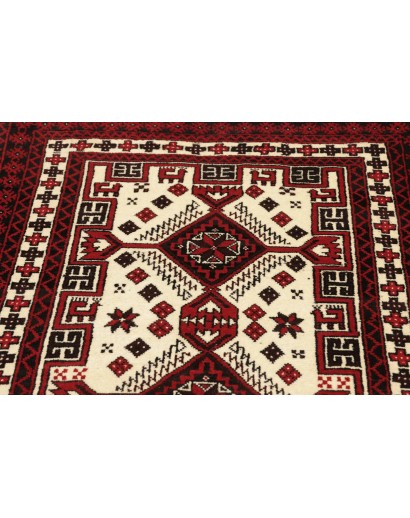 Tappeto Baluch Persia grigio beige 95x197