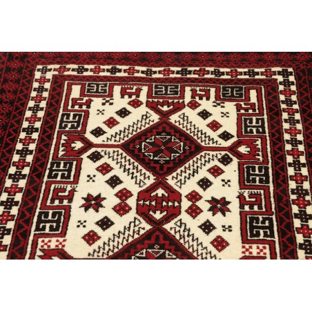 Tappeto Baluch Persia grigio beige 95x197