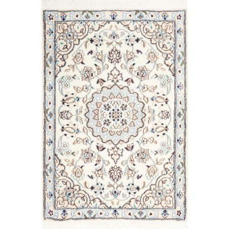 Tappeto Nain 9La Persia bianco azzurro 68x98