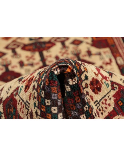 Tappeto Baluch Persia marrone giallo 108x205