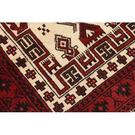 Tappeto Baluch Persia marrone bianco 95x192