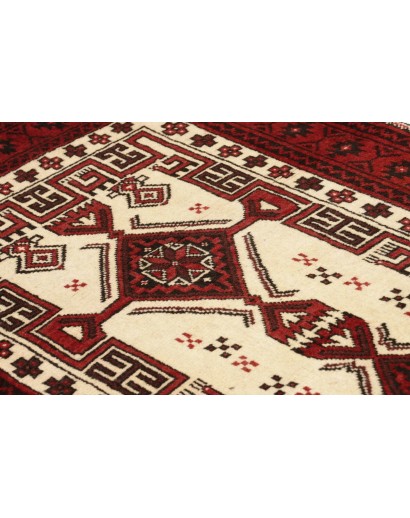 Tappeto Baluch Persia marrone bianco 95x192
