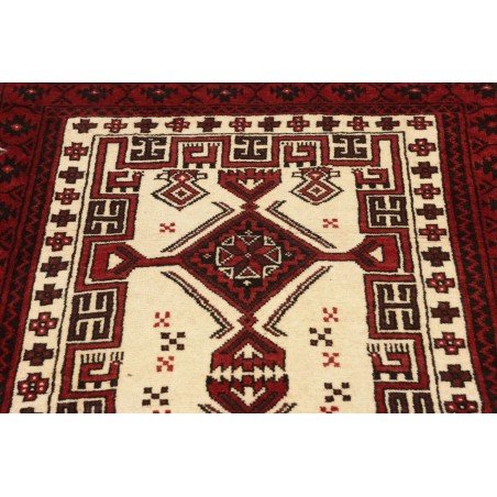 Tappeto Baluch Persia marrone bianco 95x192