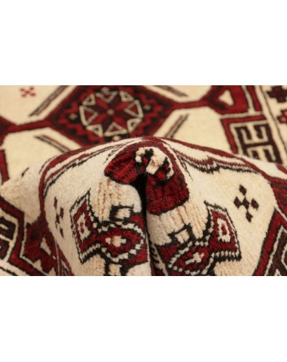 Tappeto Baluch Persia marrone bianco 95x192