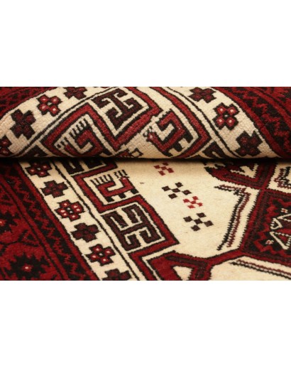 Tappeto Baluch Persia marrone bianco 95x192