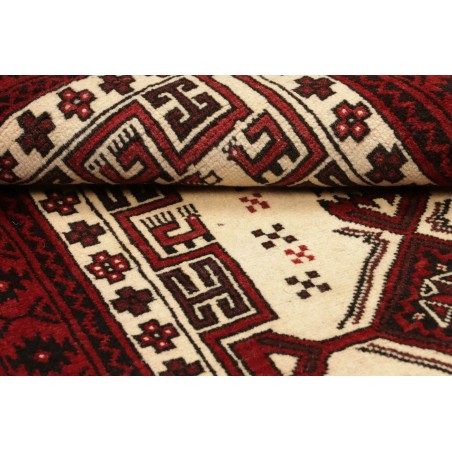 Tappeto Baluch Persia marrone bianco 95x192