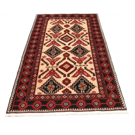 Tappeto Baluch Persia blu giallo 110x200