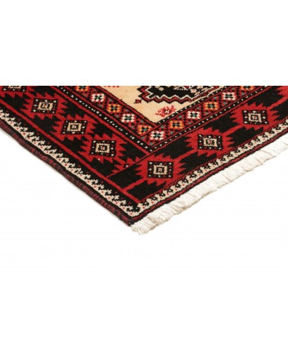 Tappeto Baluch Persia blu giallo 110x200