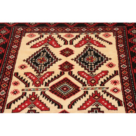 Tappeto Baluch Persia blu giallo 110x200