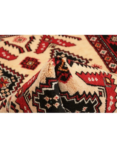 Tappeto Baluch Persia blu giallo 110x200