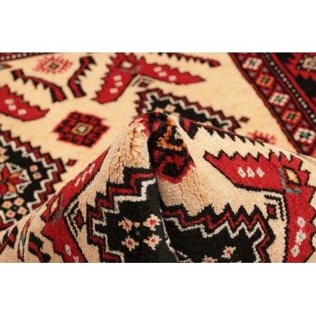 Tappeto Baluch Persia blu giallo 110x200