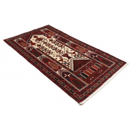 Tappeto Baluch Persia marrone giallo 101x191