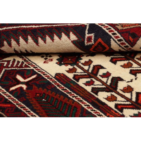 Tappeto Baluch Persia marrone giallo 101x191