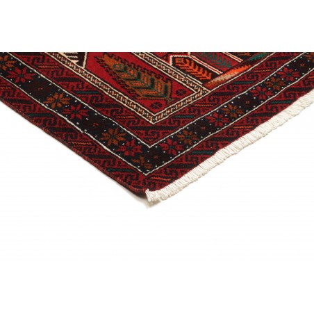 Tappeto Baluch Persia grigio giallo 108x208