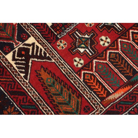 Tappeto Baluch Persia grigio giallo 108x208