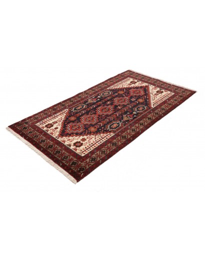 Tappeto Baluch Persia marrone blu 109x194