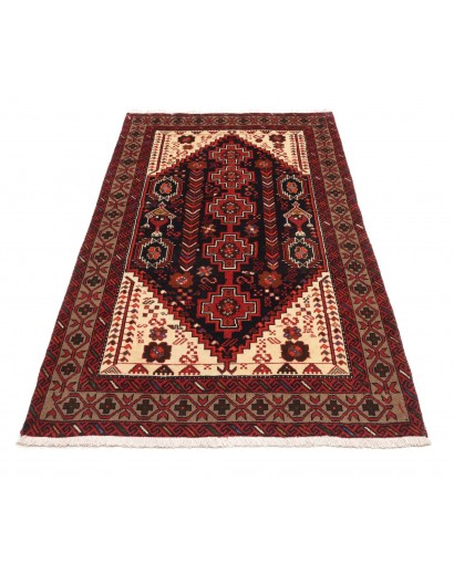 Tappeto Baluch Persia marrone blu 109x194