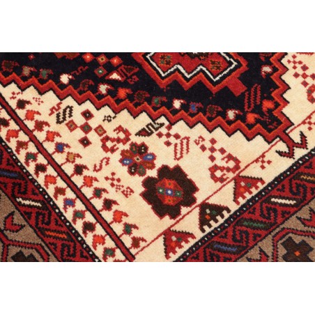 Tappeto Baluch Persia marrone blu 109x194