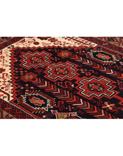 Tappeto Baluch Persia marrone blu 109x194