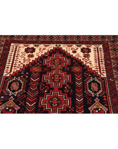 Tappeto Baluch Persia marrone blu 109x194