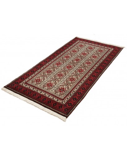 Tappeto Baluch Persia grigio marrone 98x185