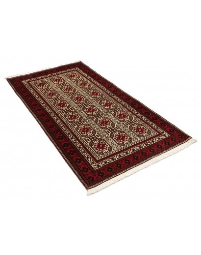 Tappeto Baluch Persia grigio marrone 98x185