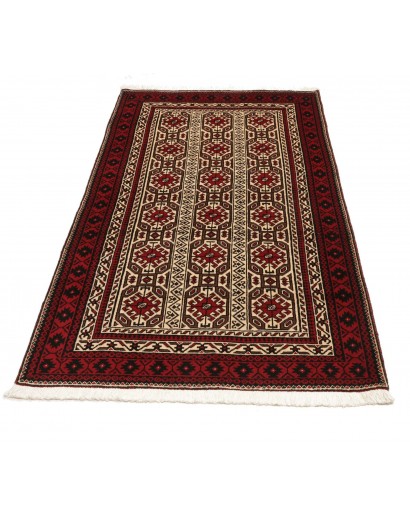 Tappeto Baluch Persia grigio marrone 98x185