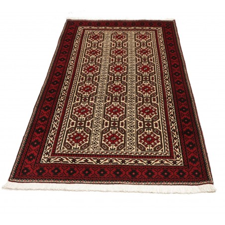 Tappeto Baluch Persia grigio marrone 98x185