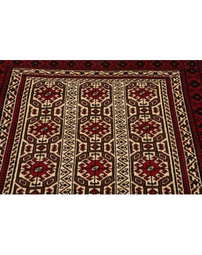 Tappeto Baluch Persia grigio marrone 98x185
