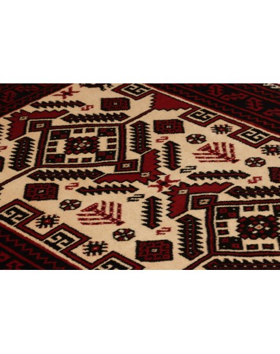 Tappeto Baluch Persia giallo marrone 97x180
