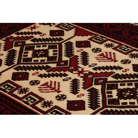 Tappeto Baluch Persia giallo marrone 97x180