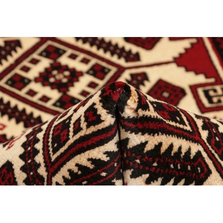 Tappeto Baluch Persia giallo marrone 97x180